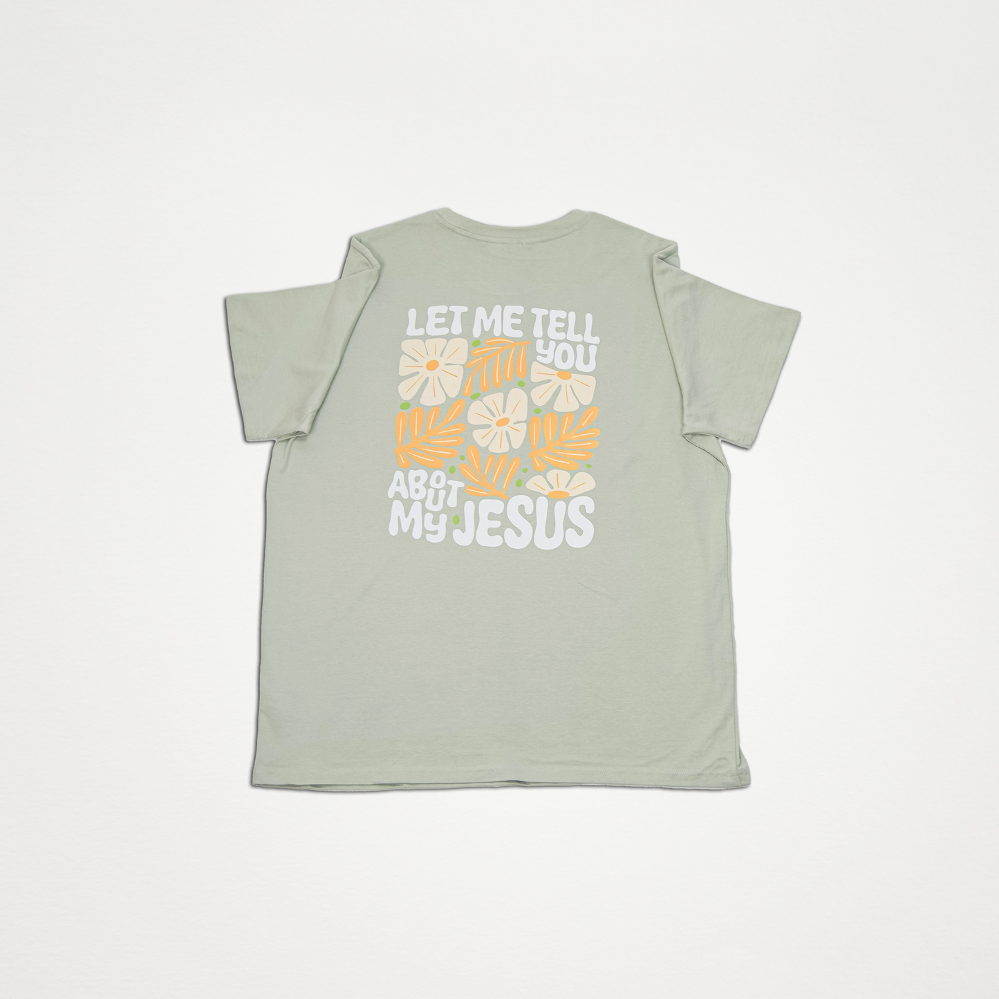 ASK ME ABOUT JESUS TSHIRT OVERSIZE