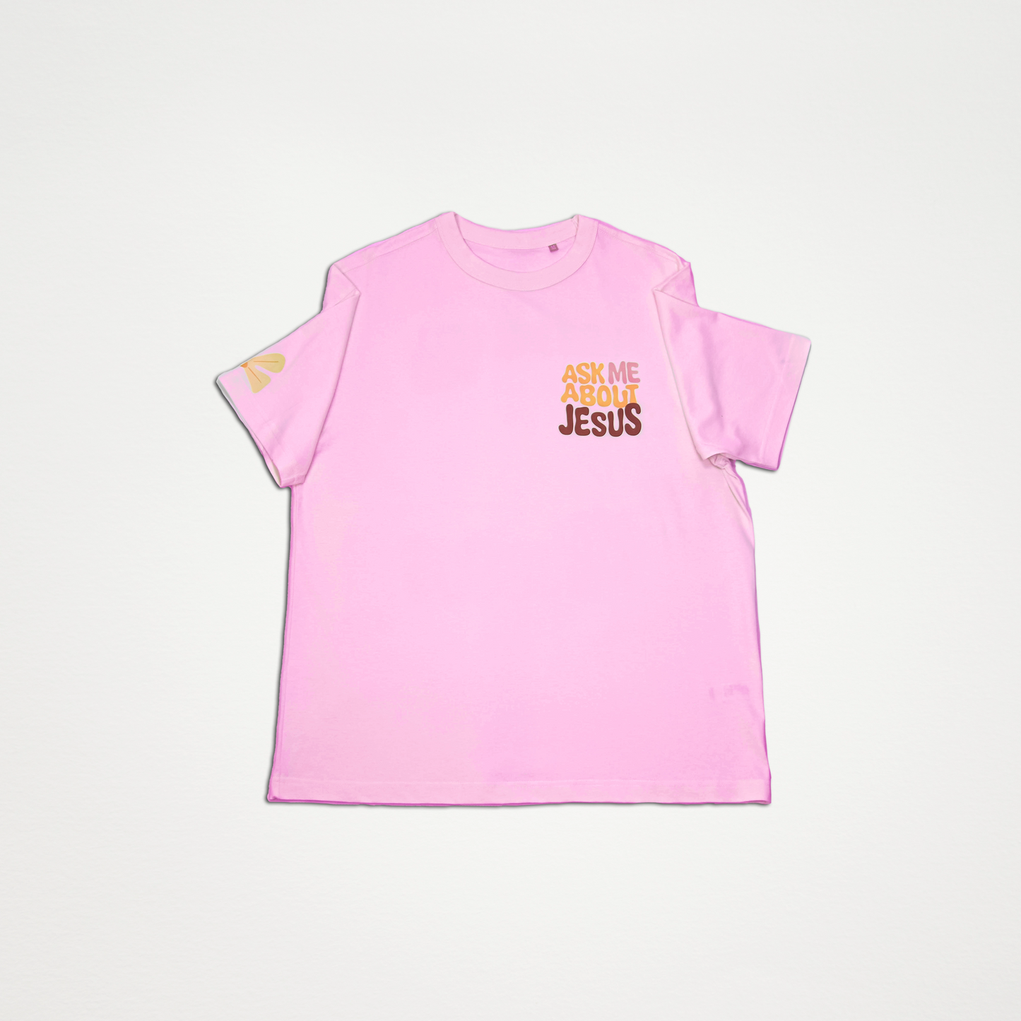ASK ME ABOUT JESUS TSHIRT OVERSIZE
