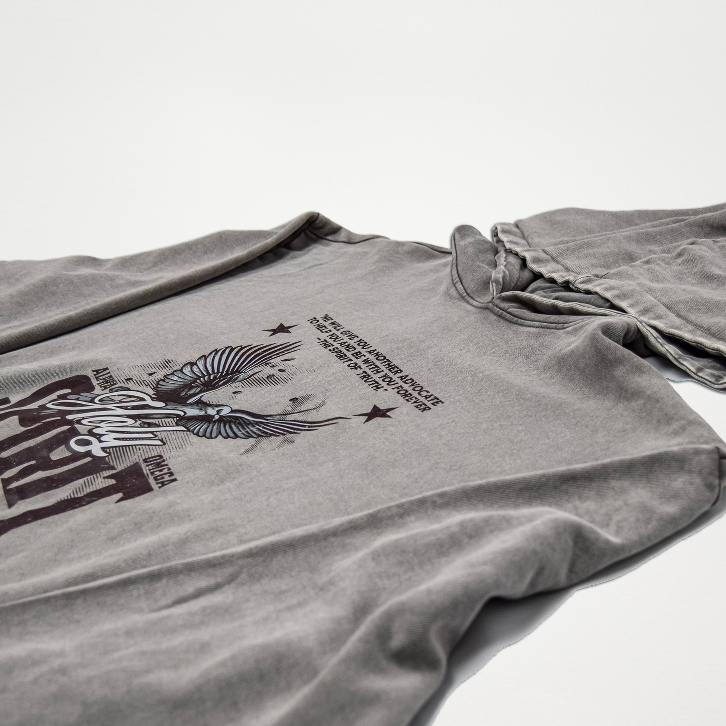 HOLY SPIRIT ACID WASHED HODDIE