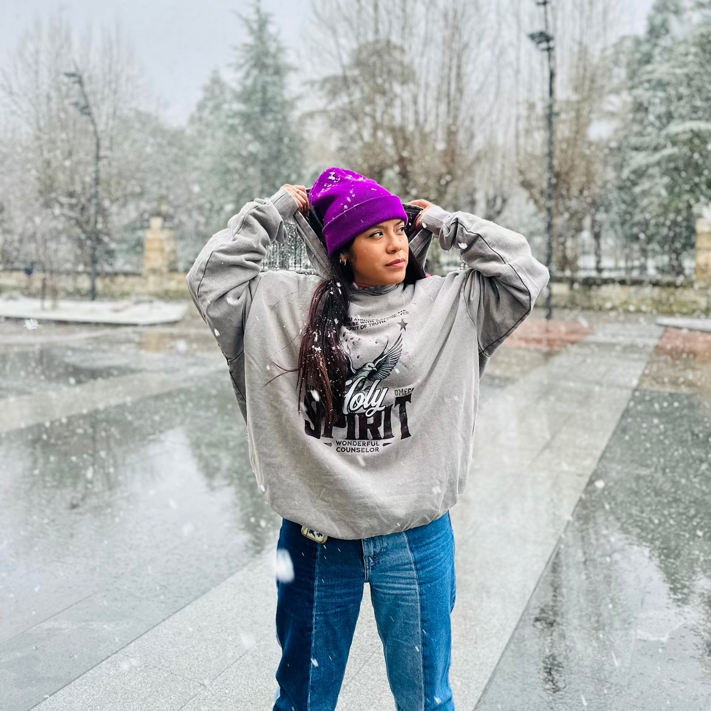 HOLY SPIRIT ACID WASHED HODDIE