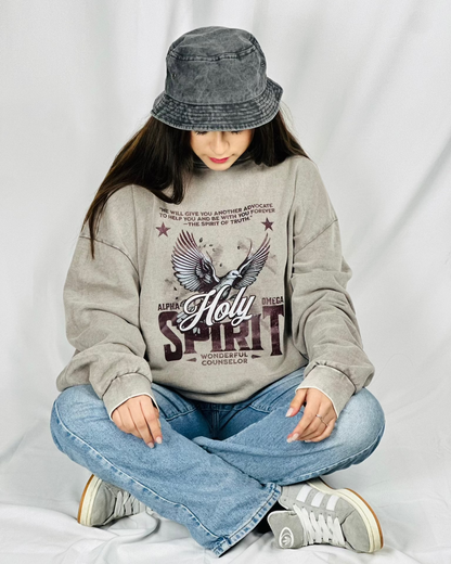 HOLY SPIRIT ACID WASHED HODDIE