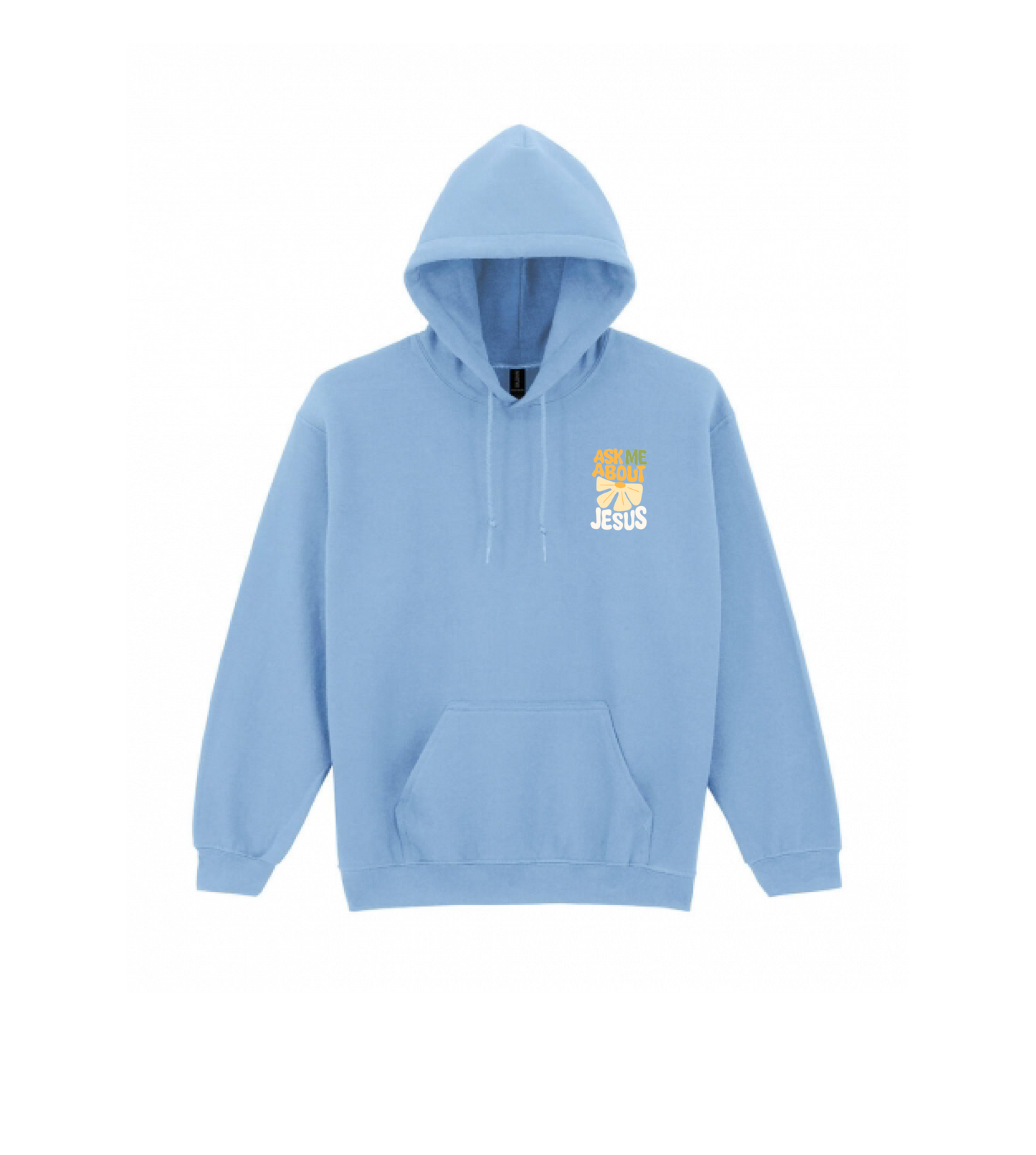 HOODIE "ASK ME ABOUT JESUS"