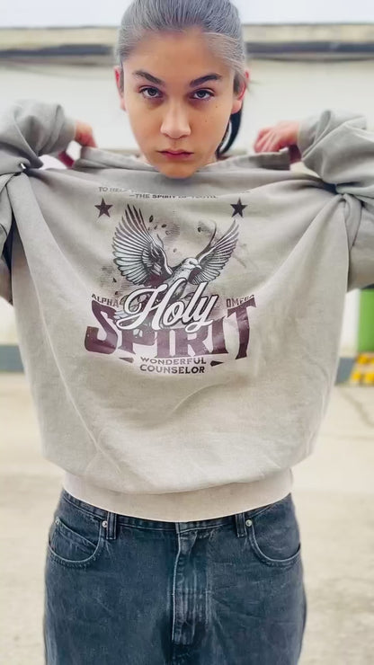HOLY SPIRIT ACID WASHED HODDIE